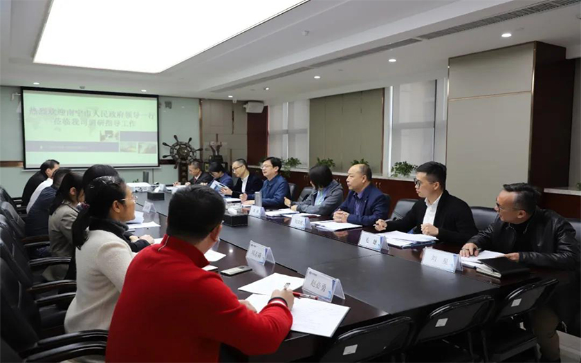 南寧市委常委、副市長(zhǎng)楊鴻一行走訪調(diào)研中信恒泰